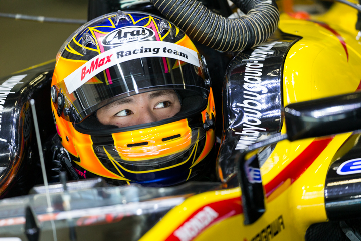エンジンメーカー・ルーキーテスト1日目: 高星明誠（B-Max Racing team）