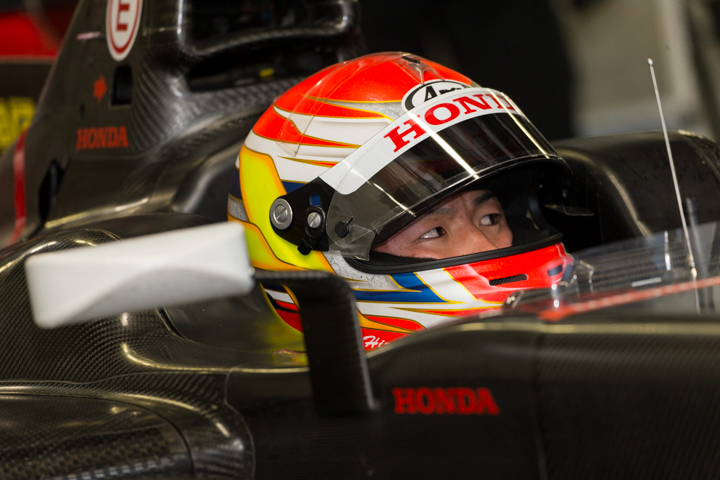 エンジンメーカー・ルーキーテスト1日目: 大津弘樹（HONDA Test Car）