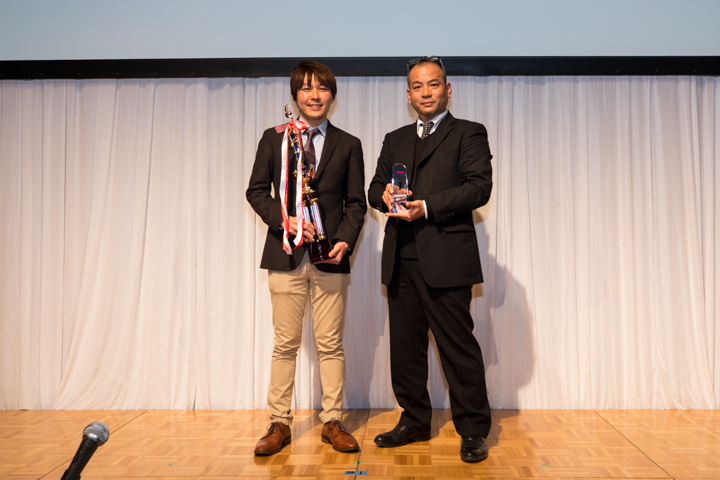 2017年シリーズ表彰: ST-1クラスの表彰式
