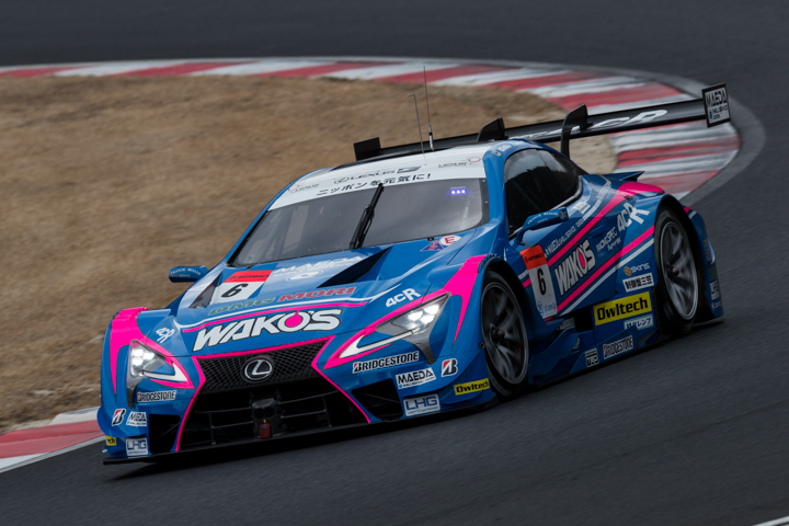 メーカーテスト岡山1日目: WAKO'S 4CR LC500