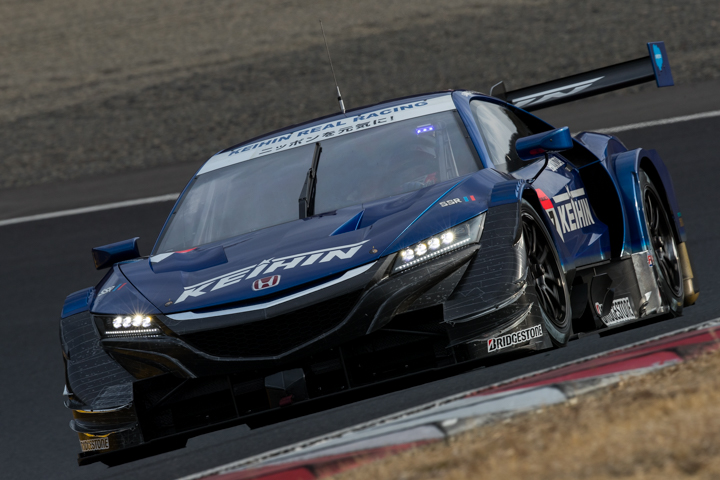 メーカーテスト岡山1日目: KEIHIN NSX-GT