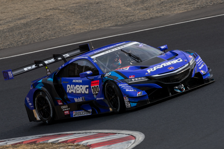 メーカーテスト岡山1日目: RAYBRIG NSX-GT