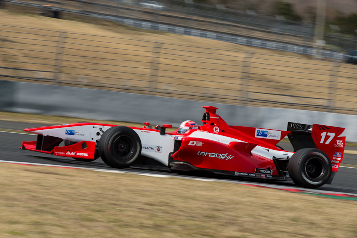 第2回公式合同テスト富士1日目: 塚越広大（REAL RACING）