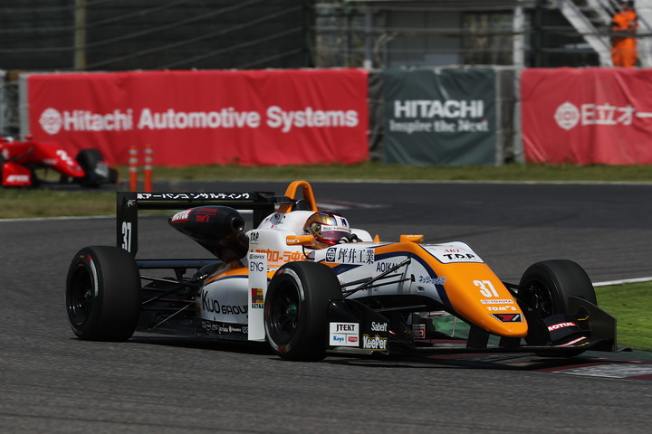 決勝2位は宮田莉朋（カローラ中京Kuo TOM'S F317）