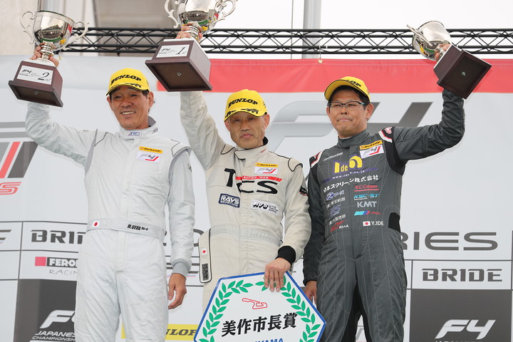 インディペンデントクラスの表彰式