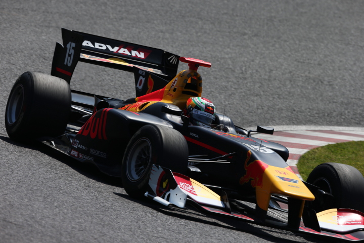 フリー走行1回目: 福住仁嶺（TEAM MUGEN SF14）