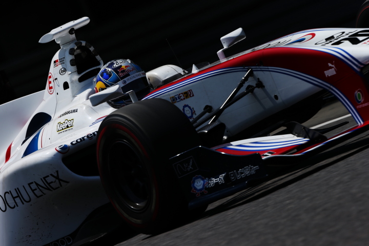 フリー走行1回目: 平川亮（ITOCHU ENEX TEAM IMPUL SF14）