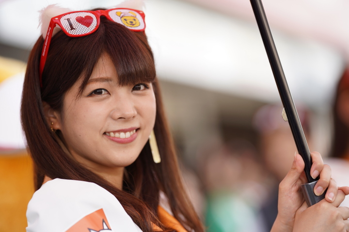 ピットウォーク: レースクイーン