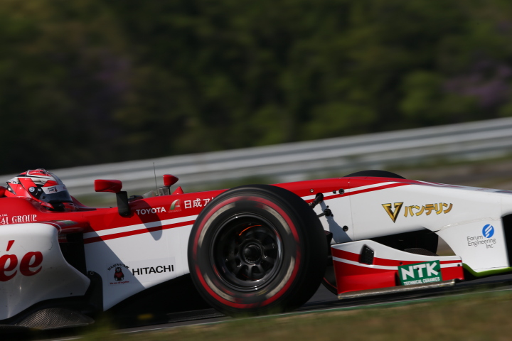 フリー走行2回目: 山下健太（ORIENTALBIO KONDO SF14）