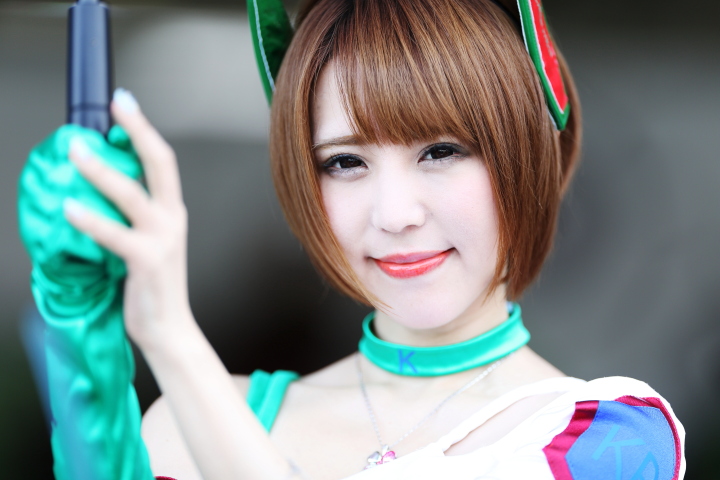 ピットウォーク: レースクイーン