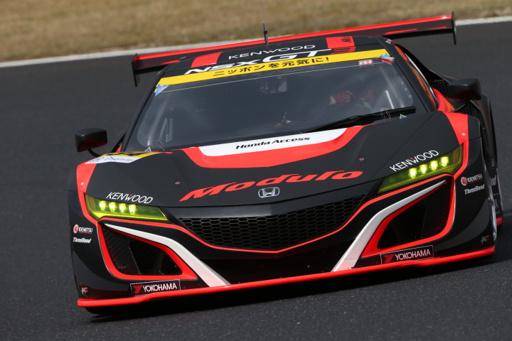 公式練習: 道上龍（Modulo KENWOOD NSX GT3）