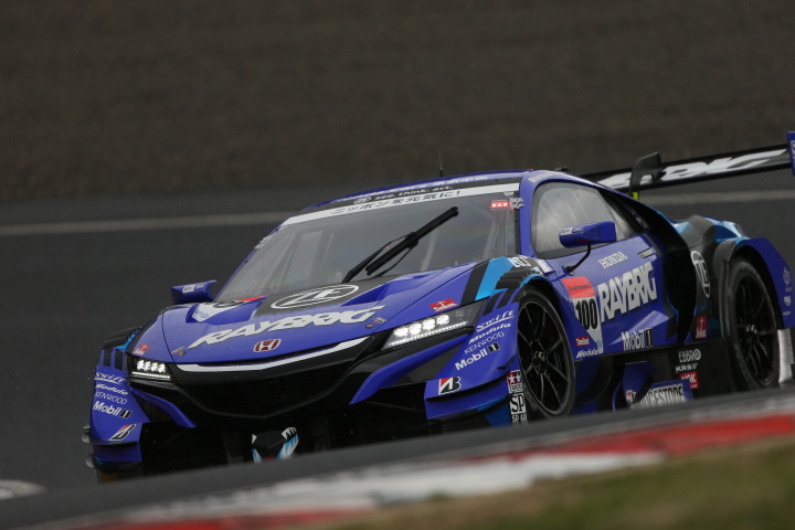 公式練習: 山本尚貴（RAYBRIG NSX-GT）