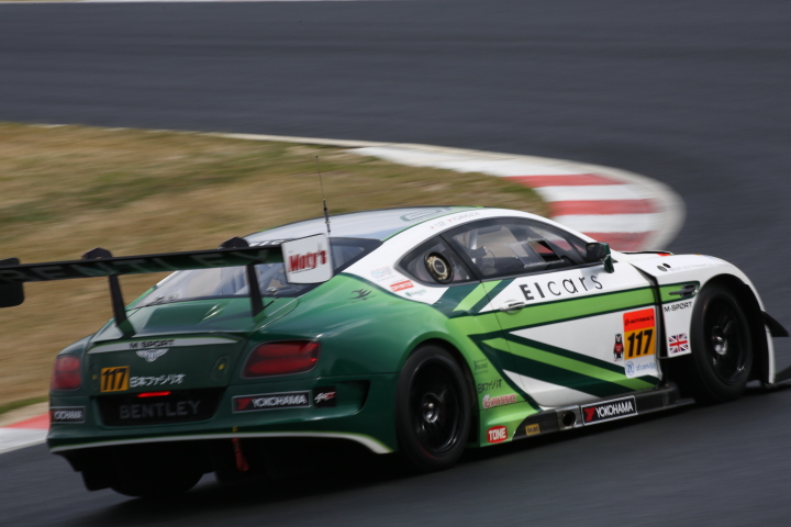 サーキットサファリ: 井出有冶／阪口良平組（EIcars BENTLEY）