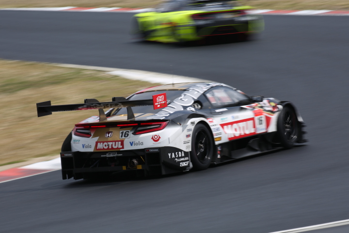 サーキットサファリ: 武藤英紀／中嶋大祐組（MOTUL MUGEN NSX-GT）