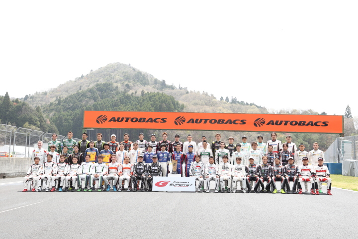集合写真: GT300クラスドライバー