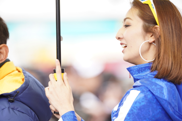 ピットウォーク: レースクイーン