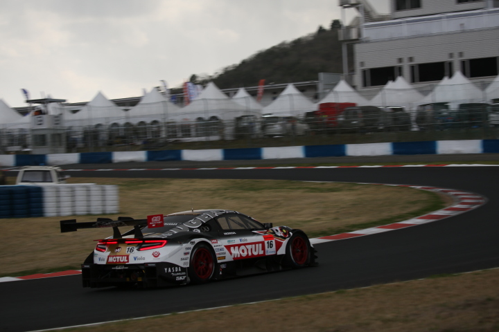 公式予選: 中嶋大祐（MOTUL MUGEN NSX-GT）