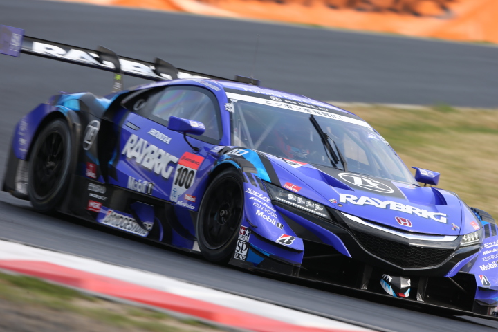 公式予選: ジェンソン・バトン（RAYBRIG NSX-GT）