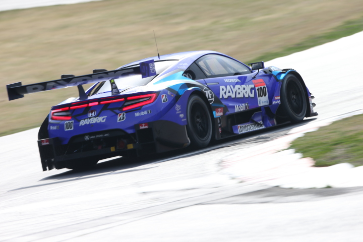 公式予選: ジェンソン・バトン（RAYBRIG NSX-GT）