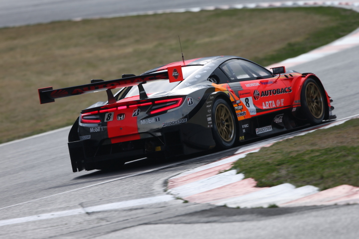 公式予選: 伊沢拓也（ARTA NSX-GT）