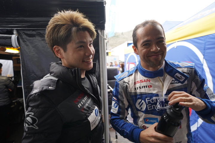 公式予選: 高星明誠とジョアオ・パオロ・デ・オリベイラ／組（フォーラムエンジニアリングADVAN GT-R）