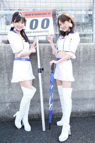 ピットウォーク: レースクイーン