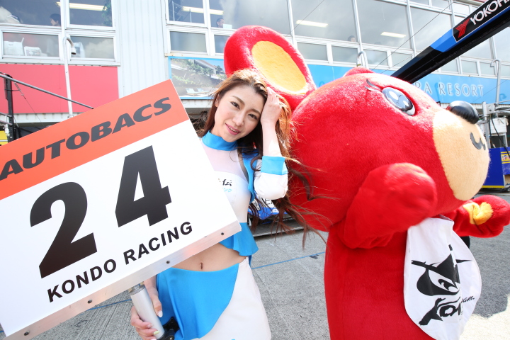 ピットウォーク: レースクイーン