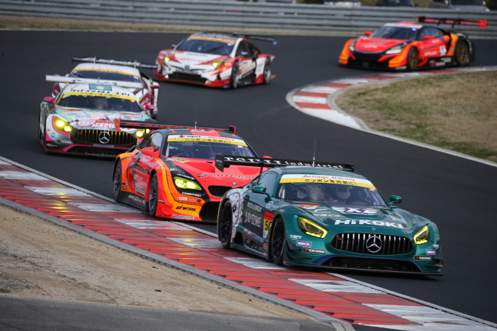 決勝レース: 加納政樹（EXE AMG GT3）