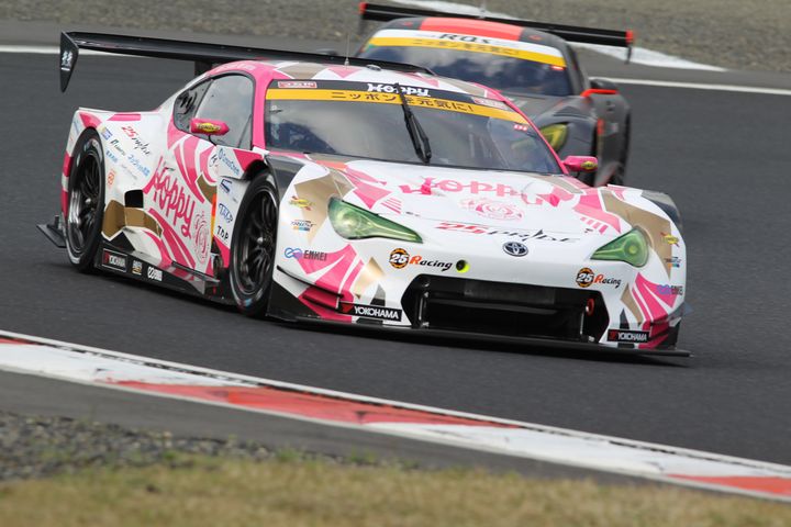GT300クラス決勝3位は松井孝允／坪井翔組（HOPPY 86 MC）