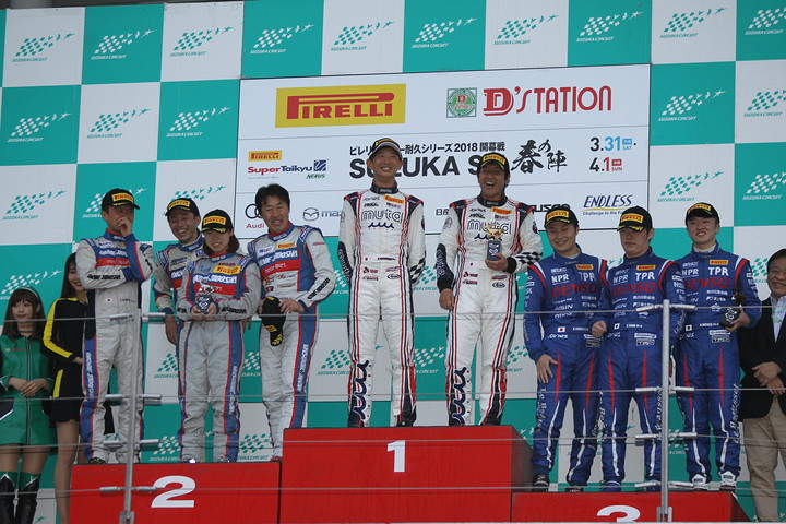 ST-3クラスの表彰式