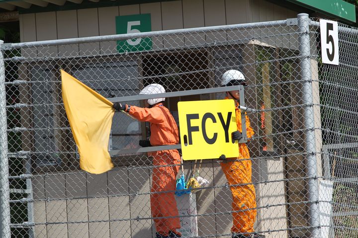 グループ1決勝ではフルコースイエロー（FCY）が導入された