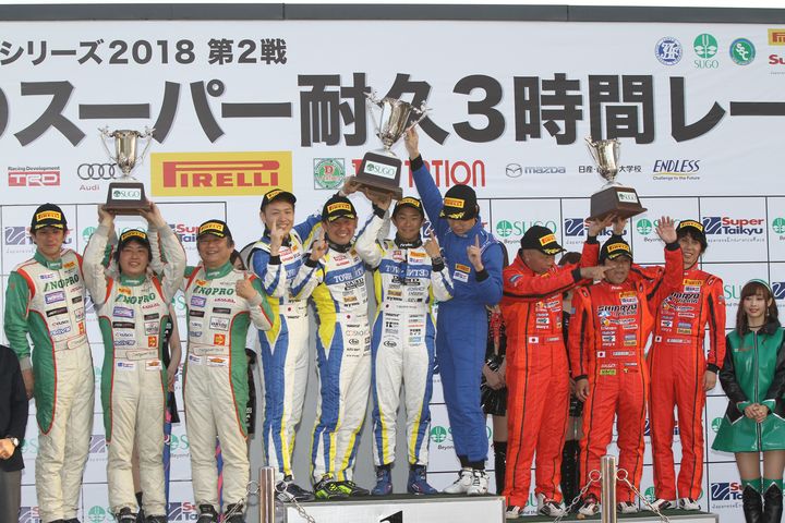 ST-2クラスの表彰式