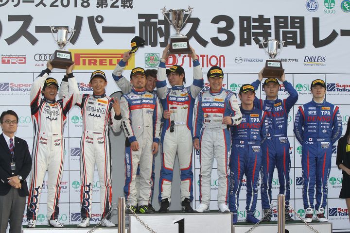 ST-3クラスの表彰式