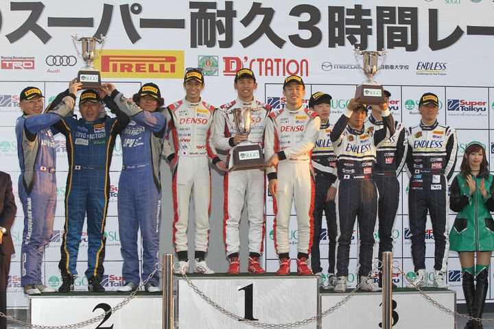 ST-4クラスの表彰式