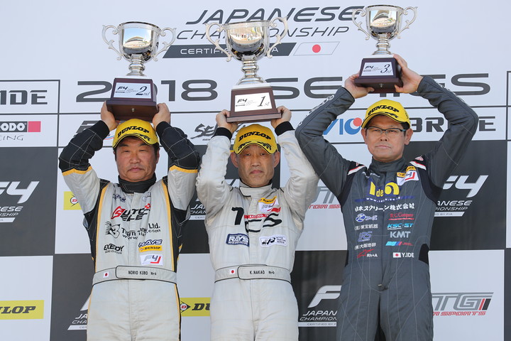 インディペンデントカップの表彰式