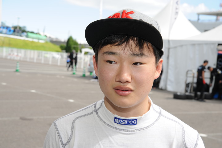 第5戦、第6戦ともポールポジションの角田裕毅（Hondaフオ一ミュラ・ドリ一ム・プロジ工クト）