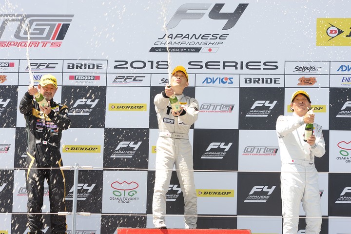 インディペンデントカップのシャンパンファイト