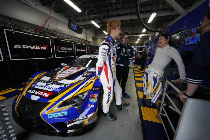 山下健太と国本雄資（LEXUS TEAM WedsSport BANDOH）