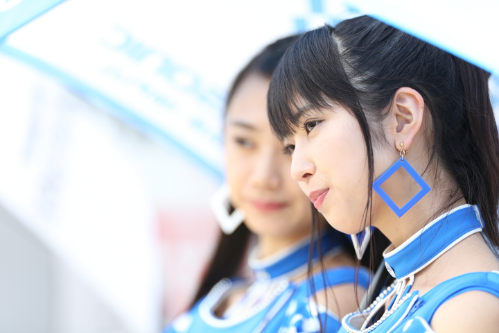 ピットウォーク: レースクイーン