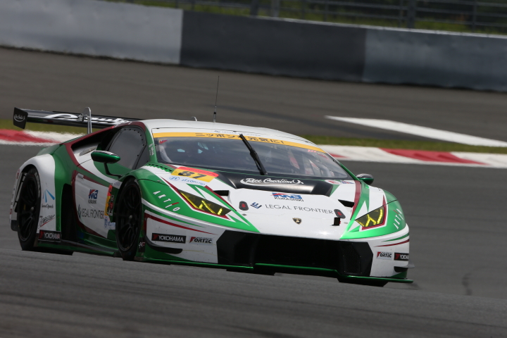 公式練習: 佐藤公哉（リーガルフロンティアランボルギーニGT3）