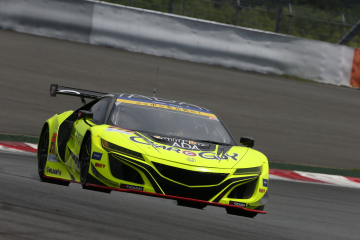 公式練習: 横溝直輝（CARGUY ADA NSX GT3）