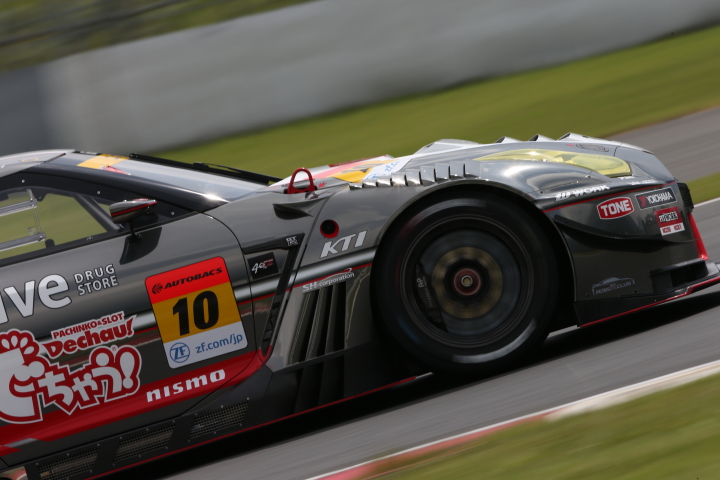 公式練習: 星野一樹／吉田広樹組（GAINER TANAX triple a GT-R）