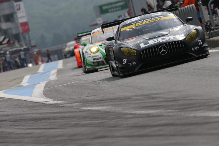 公式予選: 蒲生尚弥（LEON CVSTOS AMG）