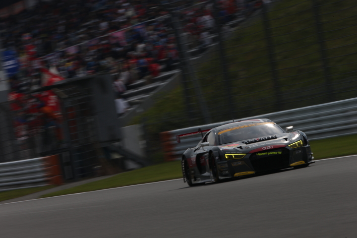 公式予選: リチャード・ライアン（Hitotsuyama Audi R8 LMS）