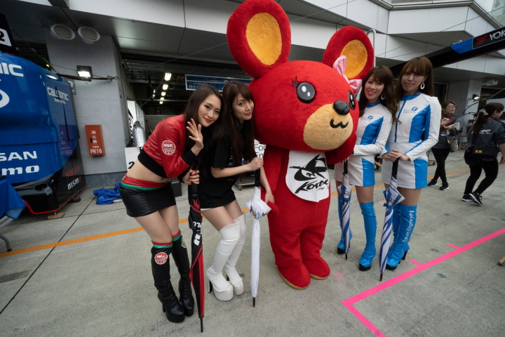 GTキッズウォーク: レースクイーン