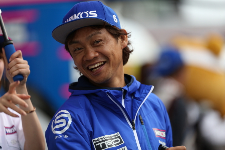 GTキッズウォーク: 脇阪寿一監督（LEXUS TEAM LEMANS WAKO'S）