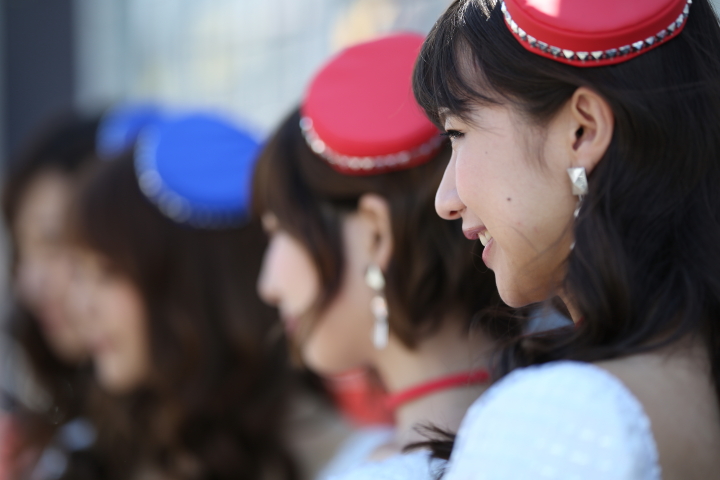 ピットウォーク: レースクイーン