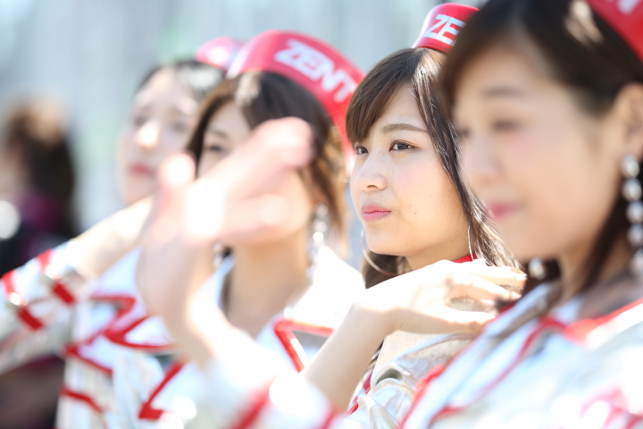 ピットウォーク: レースクイーン