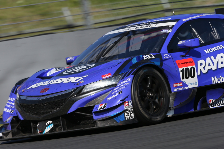 決勝レース: ジェンソン・バトン（RAYBRIG NSX-GT）