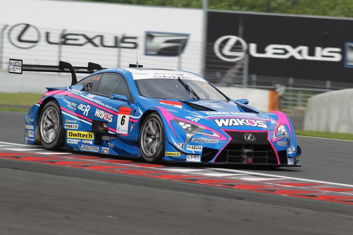 GT500クラス予選2位は大嶋和也／フェリックス・ローゼンクヴィスト組（WAKO'S 4CR LC500）